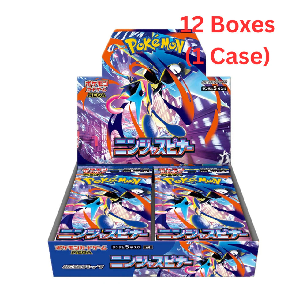 Pokémon TCG: (1 Case) MEGA Ninja Spinner m4 BOX