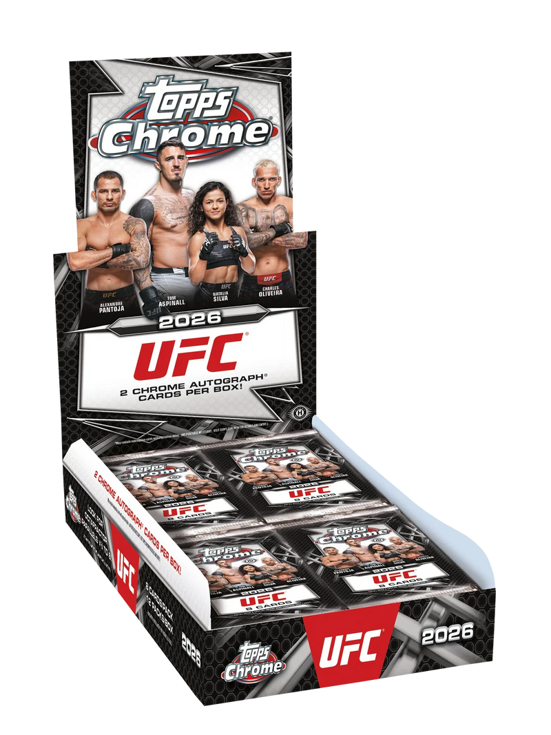2026 Topps Chrome UFC - Hobby Box