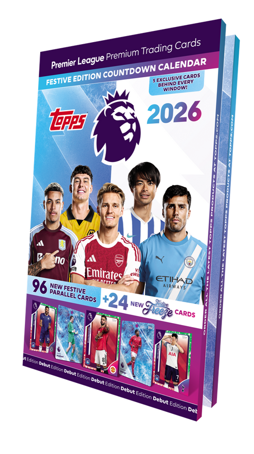 Topps Premier League 2026 COUNTDOWN KALENDER TCG Sammelkartenspiel