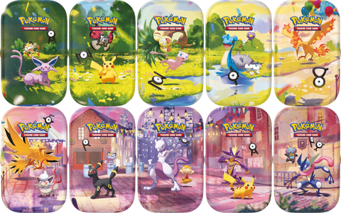 Pokémon TCG: 30th Celebration - Mini Tin - MIX Display (10)