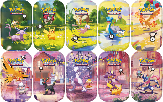 Pokémon TCG: 30th Celebration - Mini Tin - MIX Display (10)