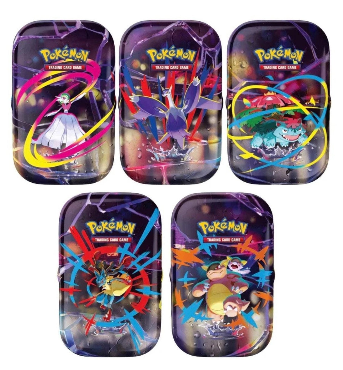 Pokemon MEGA HEROES MINI TIN TCG (1 at a random)