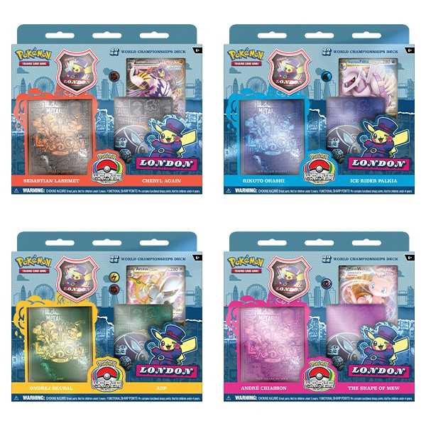 Pokemon WORLD CHAMPIONSHIP DECK 2022 – Sebastian/Rikuto/Ondrej/Andre