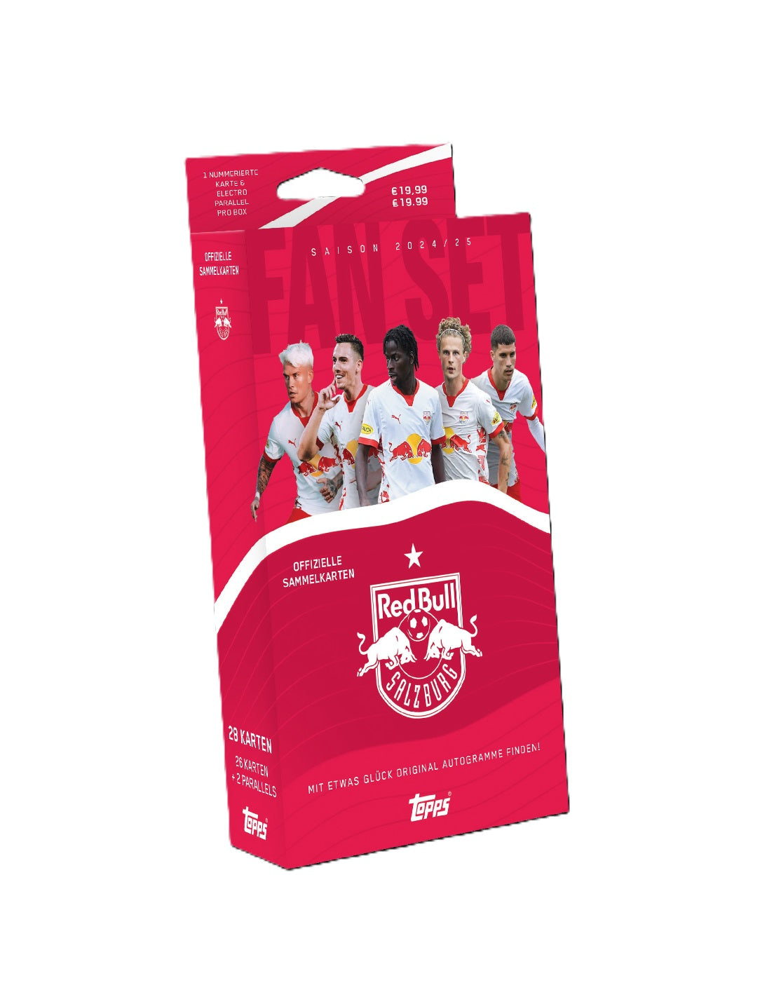 Topps FC RED BULL SALZBURG FAN SET 24/25 Football Trading Cards