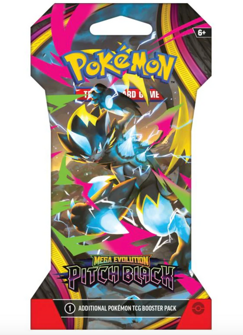 English - Pitch Black - Sleeved Booster (pre-order)