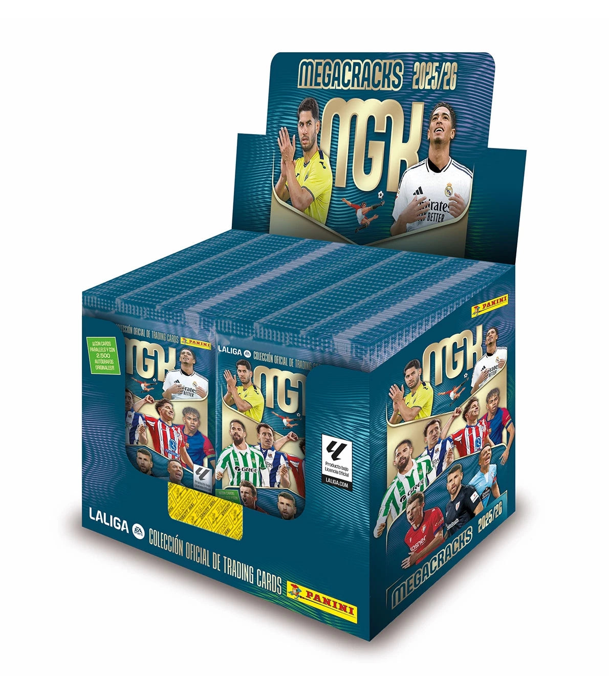 Pudełko 50 pakietów Megacracks 2025/26 - Panini