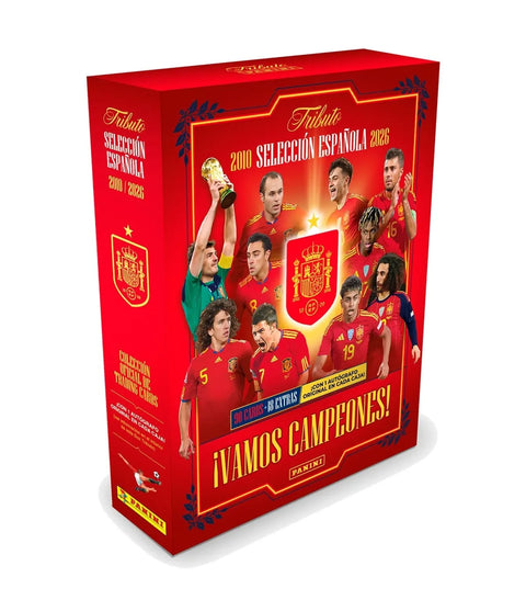 Sammelbox – Tribute GO CHAMPIONS! 2010–2026 – Panini-Sticker