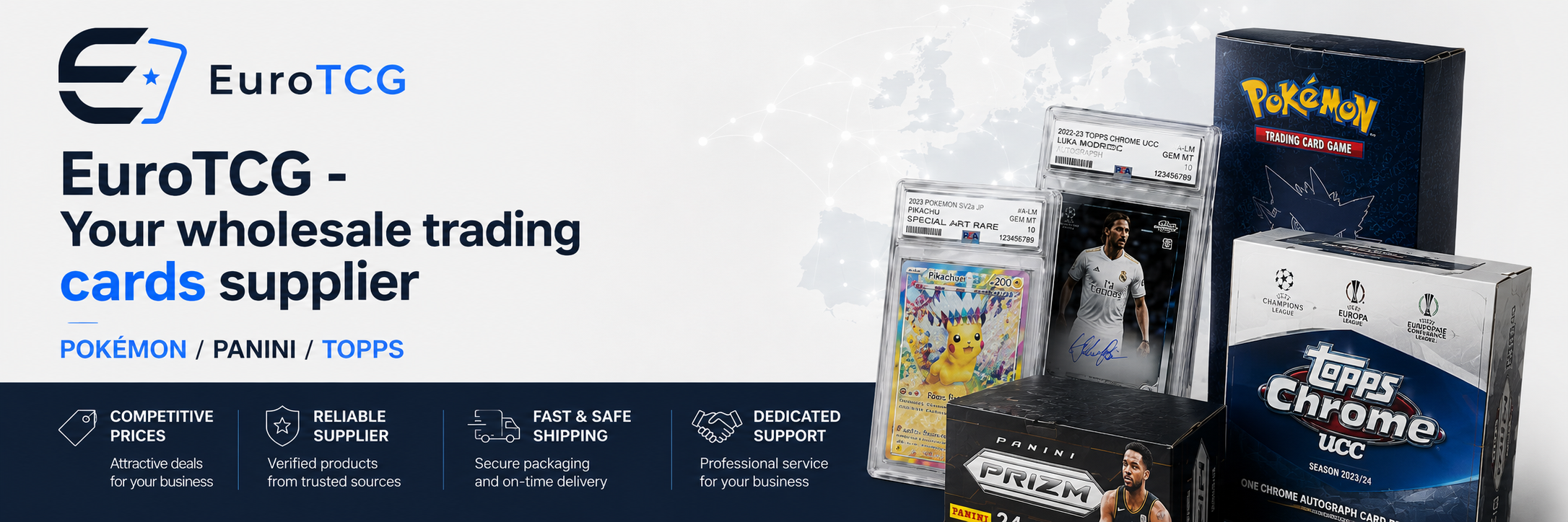 EuroTCG - Your wholesale trading cards supplier