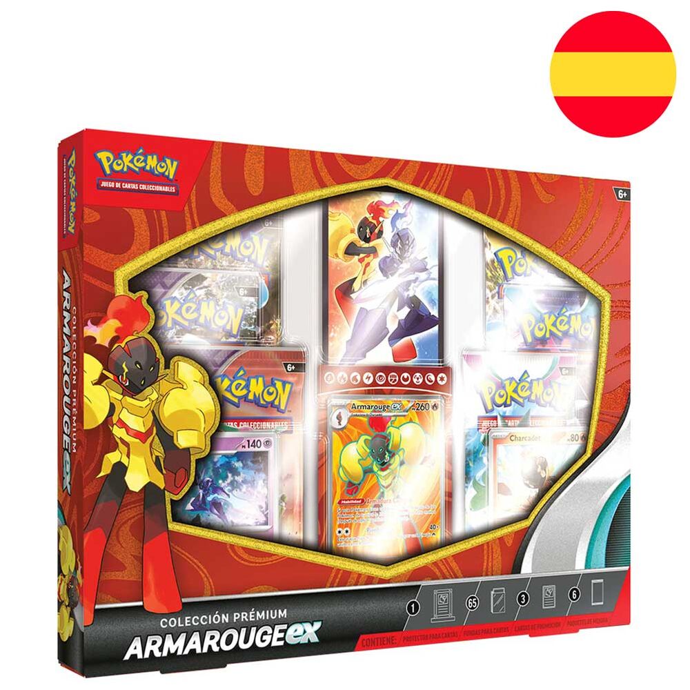 Pokémon TCG Armarouge Box po hiszpańsku