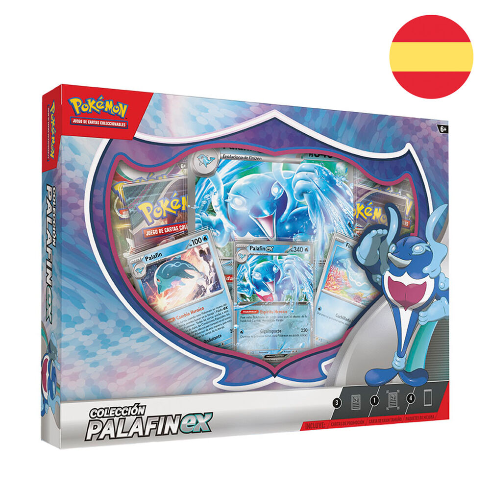 Pokémon TCG Palafin ex Blister po hiszpańsku