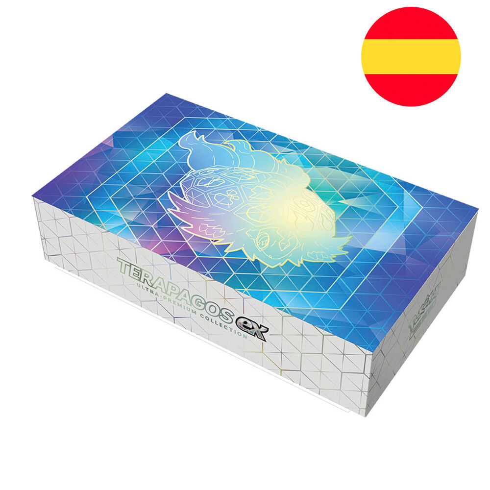 Pokémon TCG Terapagos Ultra Premium Collection po hiszpańsku