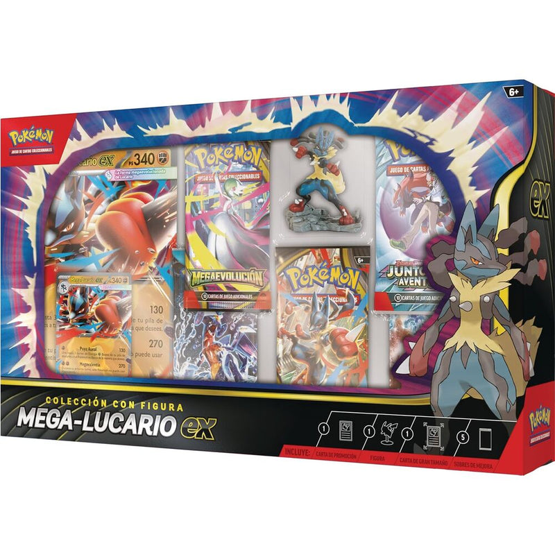Pokemon TCG: Mega Lucario EX Figure Collection