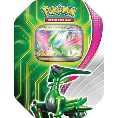 Pokémon TCG: Paradox Clash – Iron Leaves ex Tin (Blechdose)