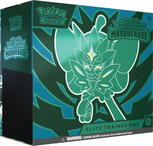 Pokémon TCG: Karmesin & Purpur – Maskerade im Zwielicht – Top-Trainer-Box