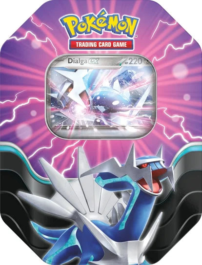 Pokémon TCG: Frühlingshafte Azure Legends – Dialga ex Tin (Dose) Kartenset