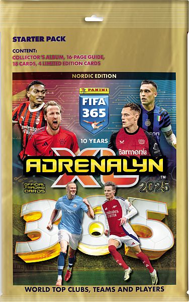 Panini Adrenalyn XL: FIFA 365 2025 Nordic Edition