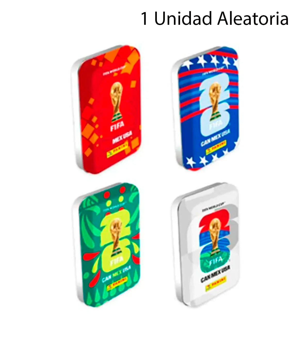 Mini puszka z naklejkami FIFA World Cup 2026 - Panini