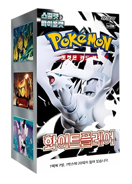 Pokemon Display / Booster Box — Scarlet & Violet SV11W: White Flare koreański — 20 boosterów