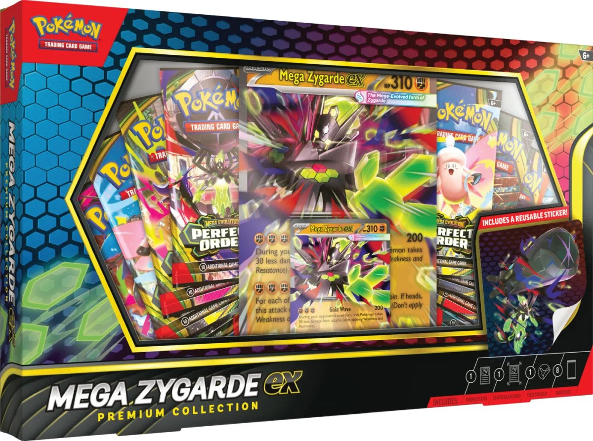Zestaw kart Pokemon TCG: Mega Zygarde ex Premium Collection