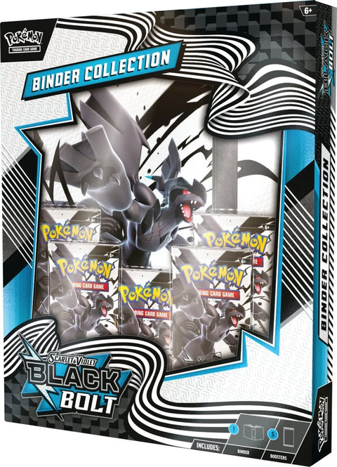 Pokémon TCG Kartenset: S&V - Black Bolt - Zekrom Binder Kollektion