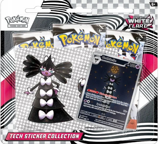 Zestaw kart Pokemon TCG: S&V - White Flare - Gothitelle 3-Pack Blister