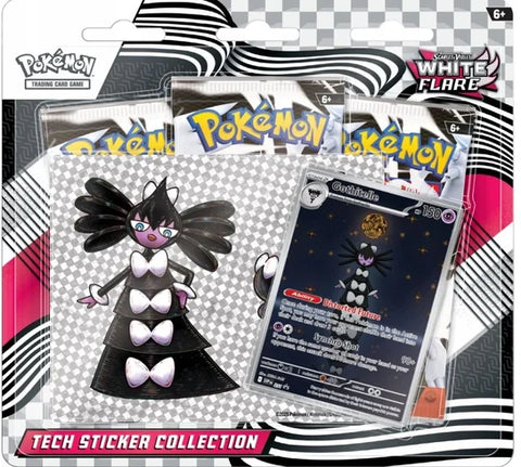 Pokemon TCG: S&V - White Flare - Gothitelle 3-Pack Blister