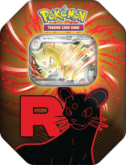Zestaw kart Pokemon TCG: Team Rocket - Persian Tin