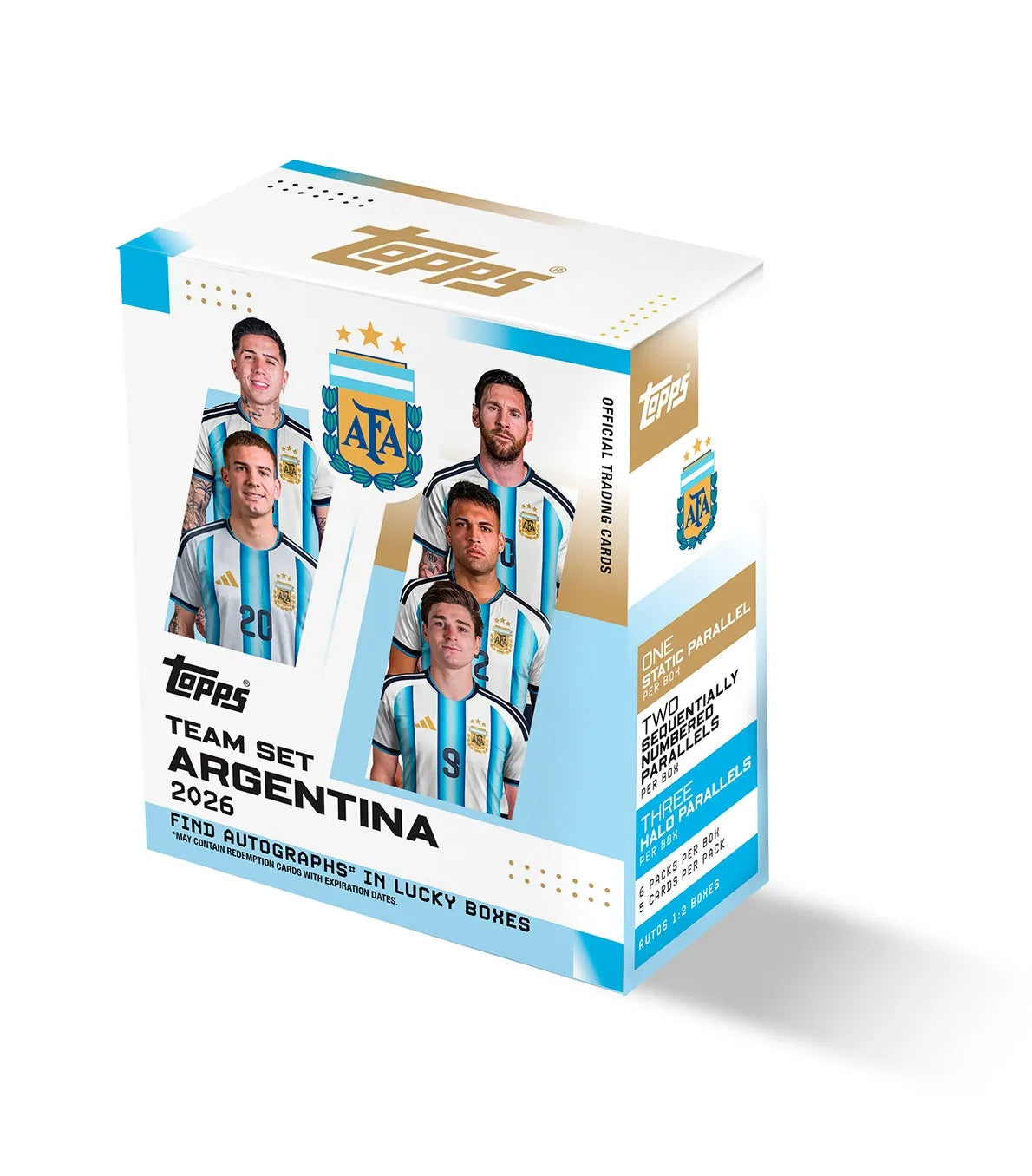 Zestaw drużynowy Argentyna 2026 - Topps Europe