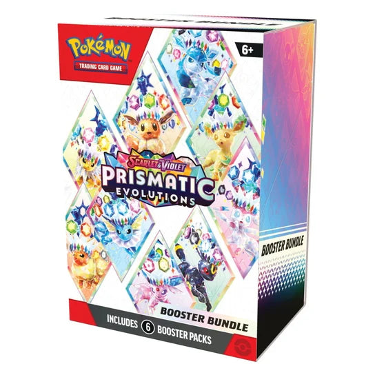 English - Prismatic Evolutions - 6 Booster Pack Bundle